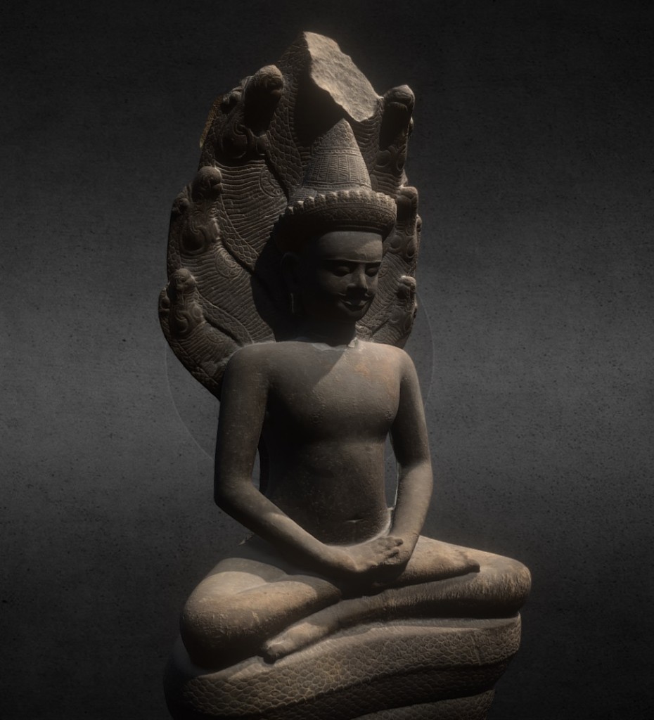 Buddha protected by the naga preview image 1